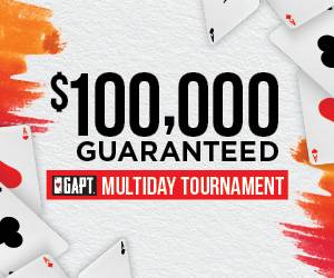 $100,000 Guaranteed GAPT Multi-day torunament