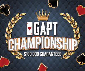 GAPT Championship - $100,000 Guaranteed