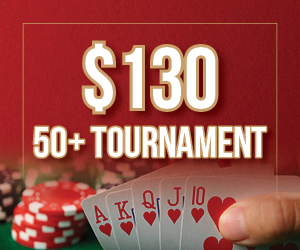 $130 50+ Tournament